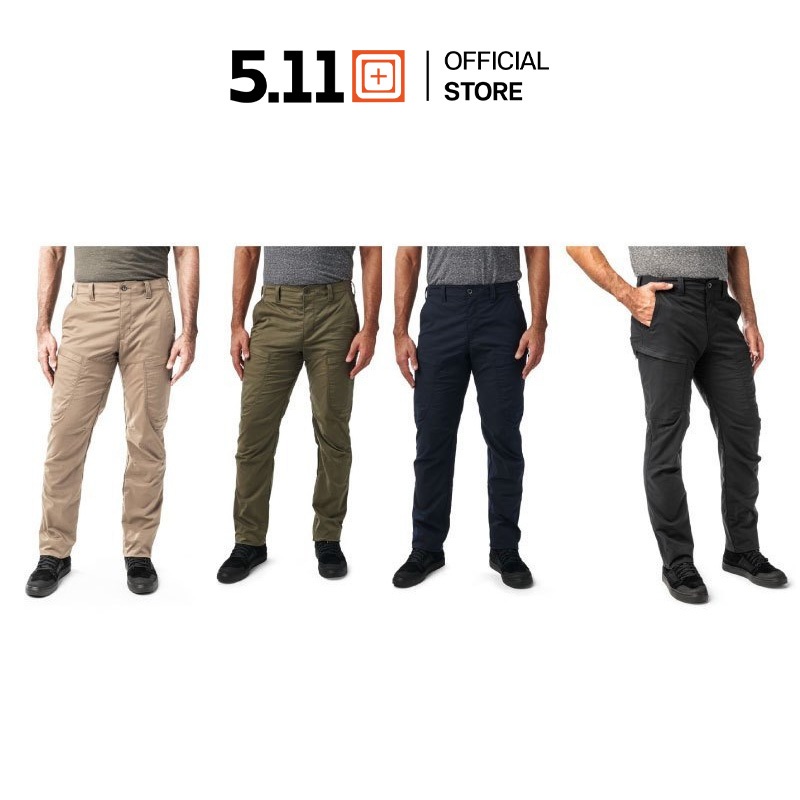 5.11 Tactical - Ridge Pant กางเกงขายาว กางเกงเดินป่า Straight Fit ขอบเอวยางยืด เคลื่อนไหวได้สะดวก Official Store