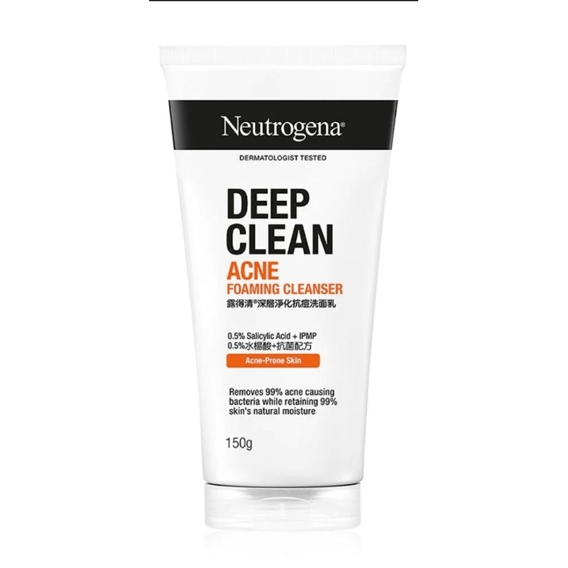 Neutrogena Deep Clean Acne Foaming Cleanser  150g