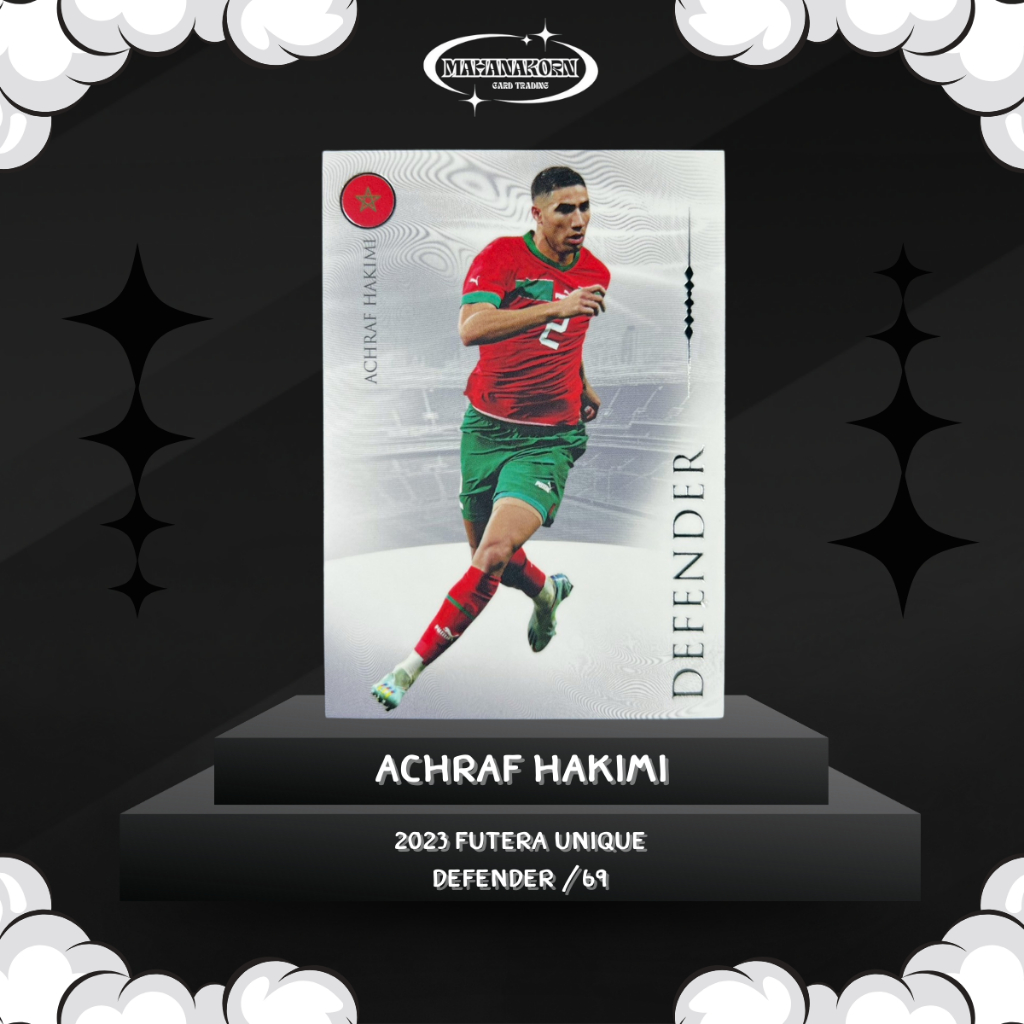 Achraf Hakimi 2023 Futera Unique Defender /69