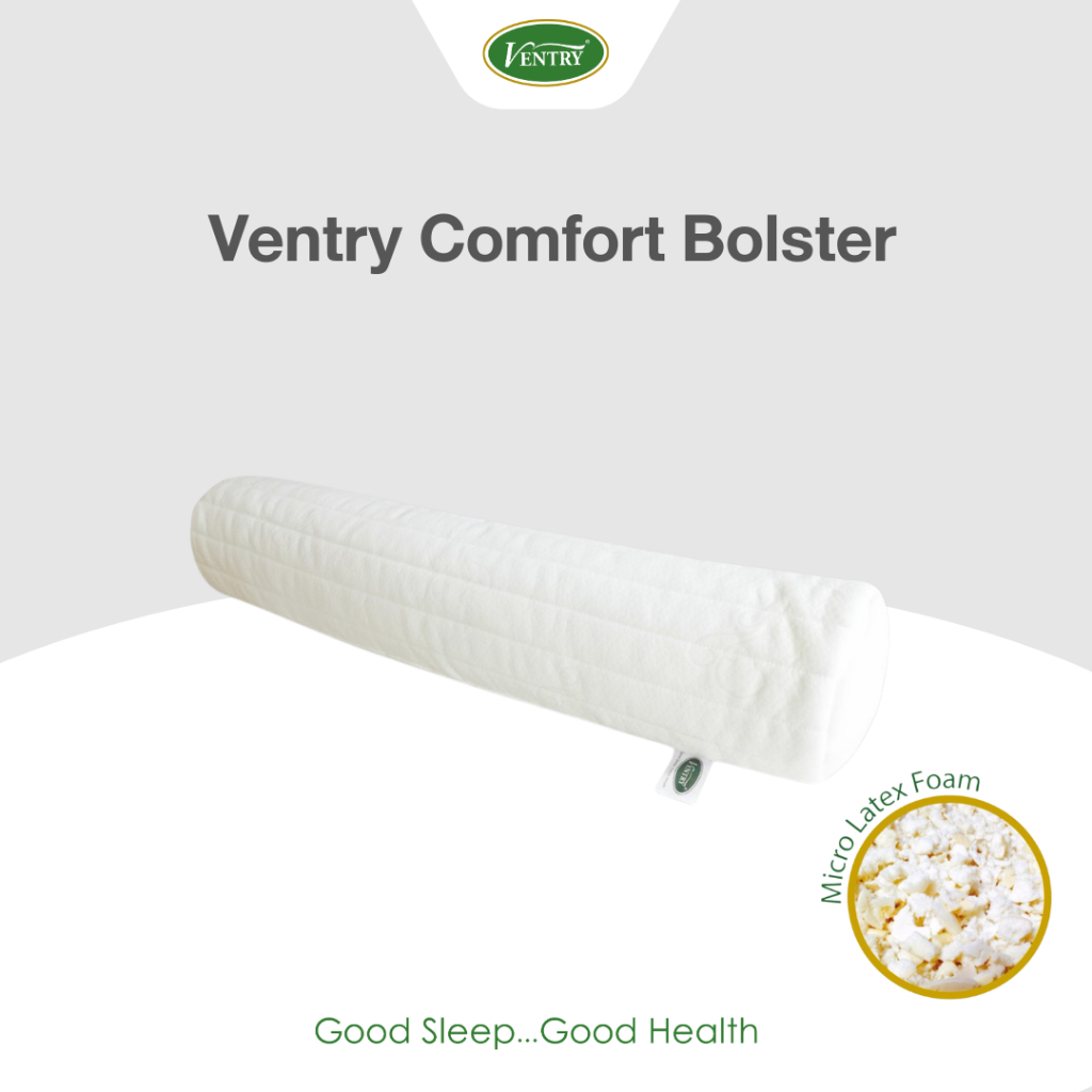 Ventry หมอนข้างยางพาราปั่น รุ่น Comfort Bolster