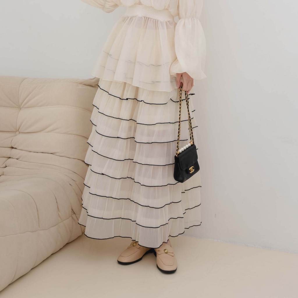 Kimmame – กระโปรง รุ่น Butterfly Layer Skirt 2 สี