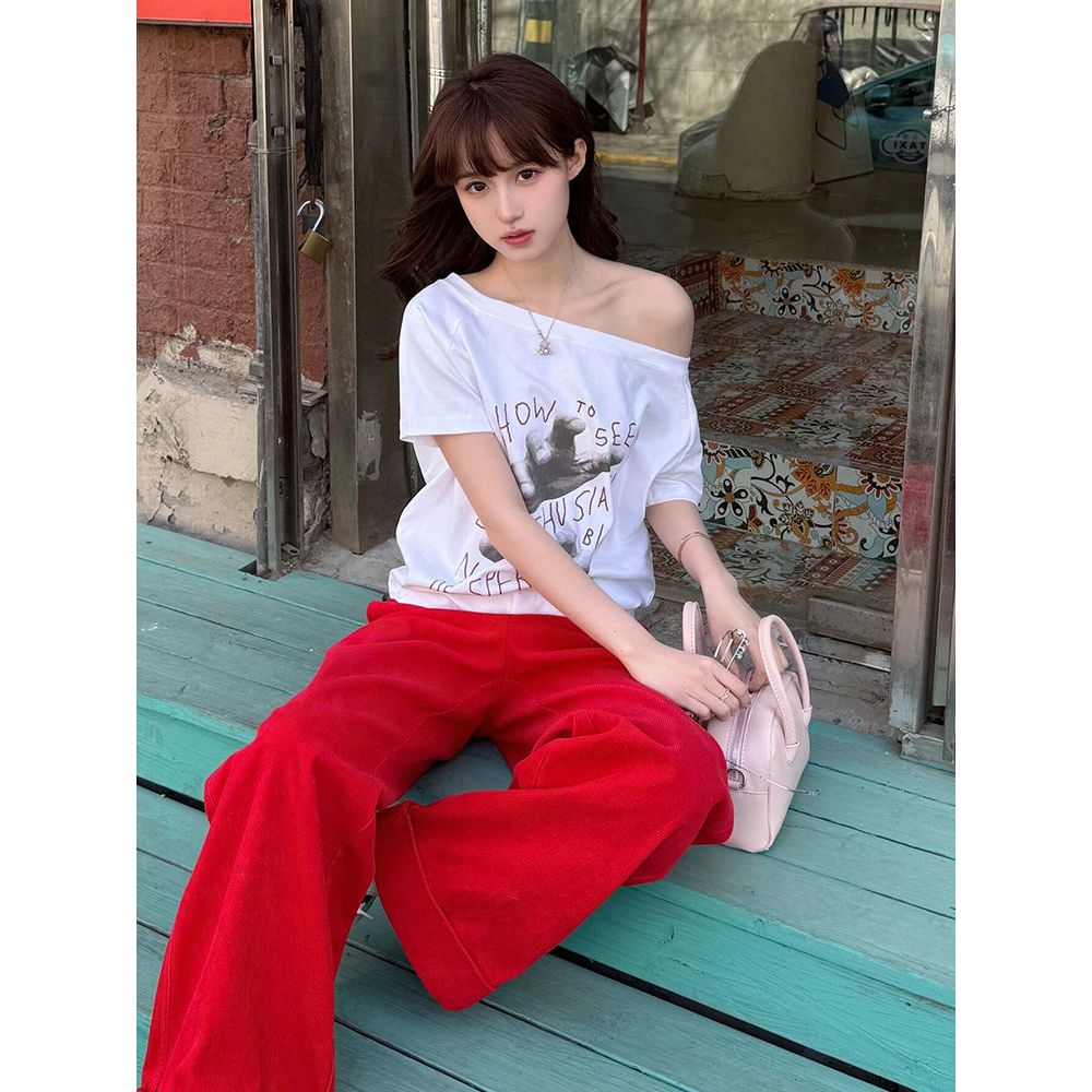 เสื้อปาดไหล่ oversize ใส่ทำงานได้ เข้ากับทุกสไตล์ได้ รูปที่ 8