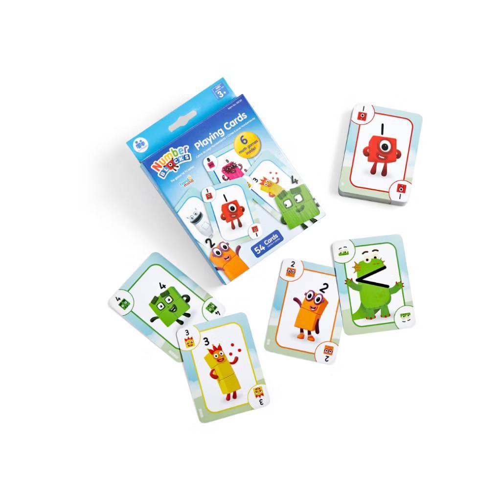 กิจกรรมการ์ดนัมเบอร์บล็อก (Numberblocks : Playing Cards) [Learning Resources]