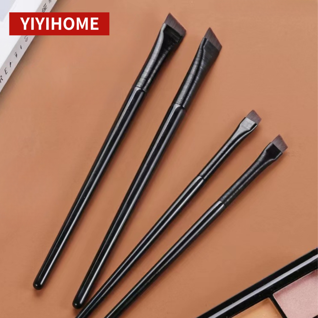 YIYIHOME แปรงเขียนคิ้ว เขียนอายไลเนอร์ แปรงแต่งหน้า หัวแปรงตัดเฉียง ใช้งานง่ายแม้เมือใหม่ก็ใช้ได้