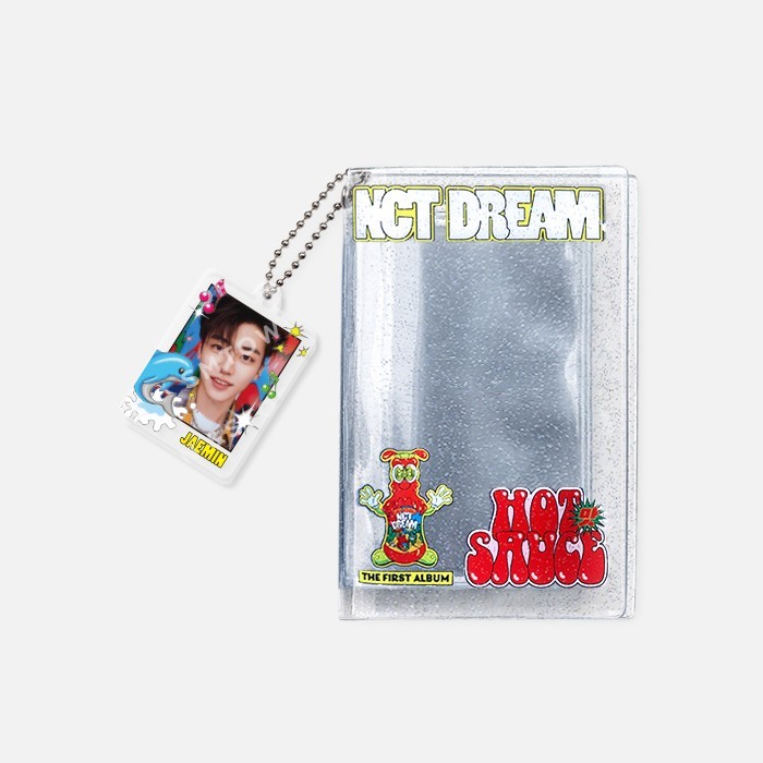 NCT DREAM 'Hot Sauce' PHOTO HOLDER & KEYRING (+ PHOTOCARD)