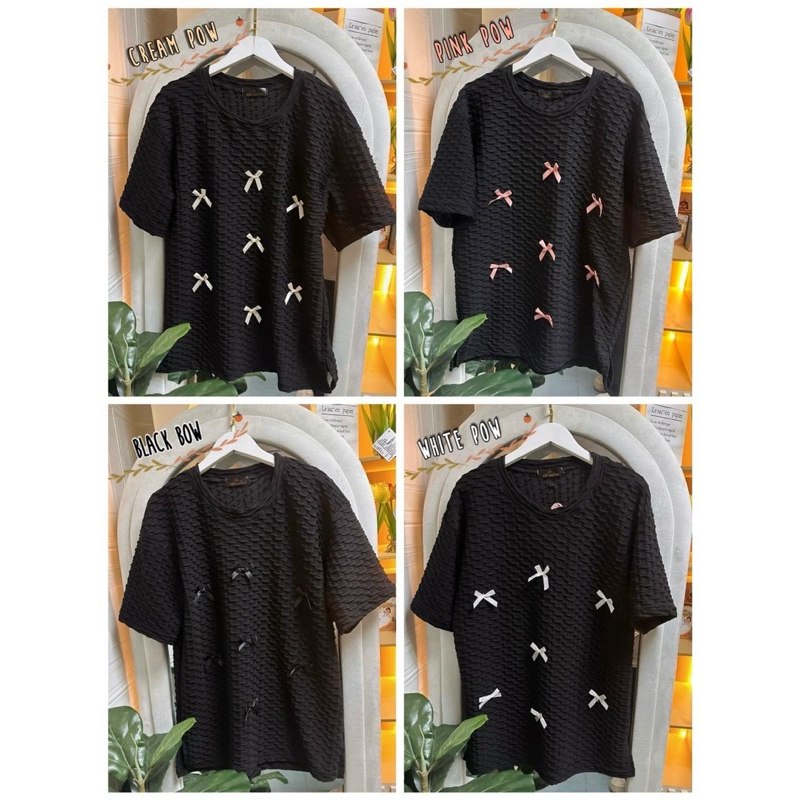 P2M fashion เสื้อยืด น้องโบว์