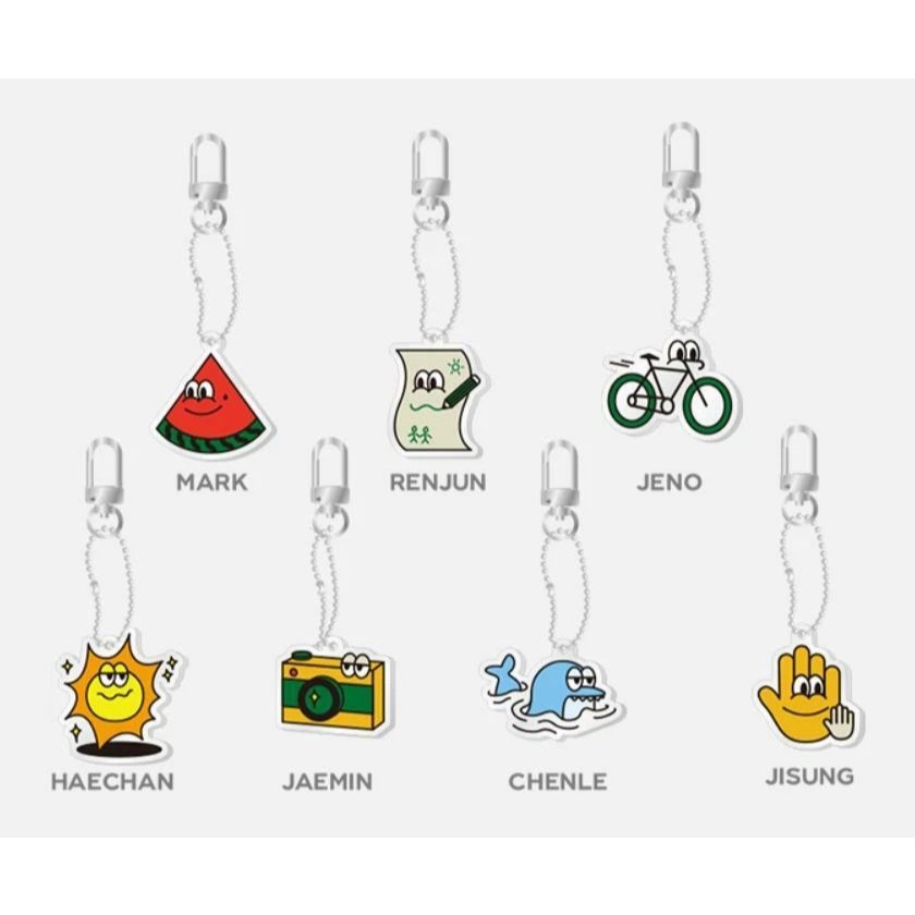 NCT DREAM “Cafe 7 DREAM” OFFICIAL MERCHANDISE [ACRYLIC KEYRING]