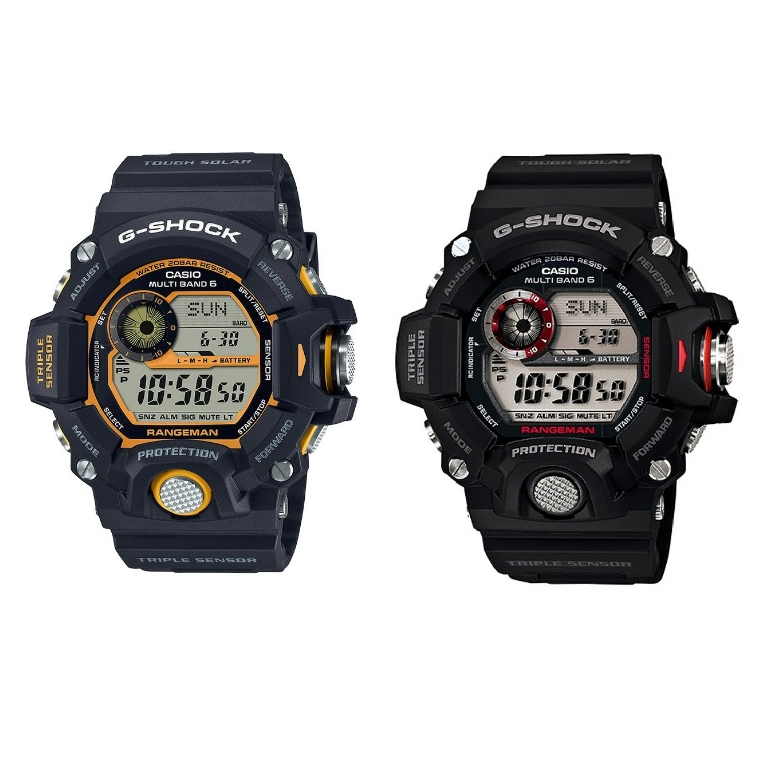 Casio G-Shock RANGEMAN GW-9400-1DR,GW-9400-1,GW-9400,GW-9400Y-1 ประกันศูนย์ CMG