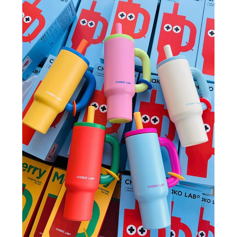 (🪄มีแถมแปรงทุกชิ้น)CHAKO LAB BAWANG CUP แก้วน้ำเก็บอุณหภูมิ ของแท้100%