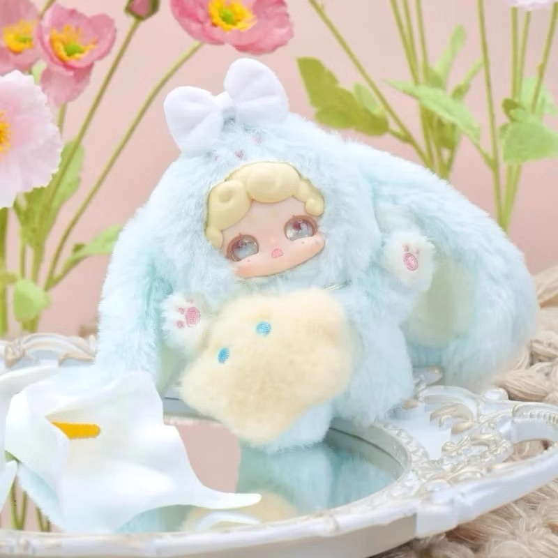 {แบบจุ่มพร้อมส่งค่ะ}🎀LuckyDeerNai Goodnight Bunny ตาน้ำ หมุนได้