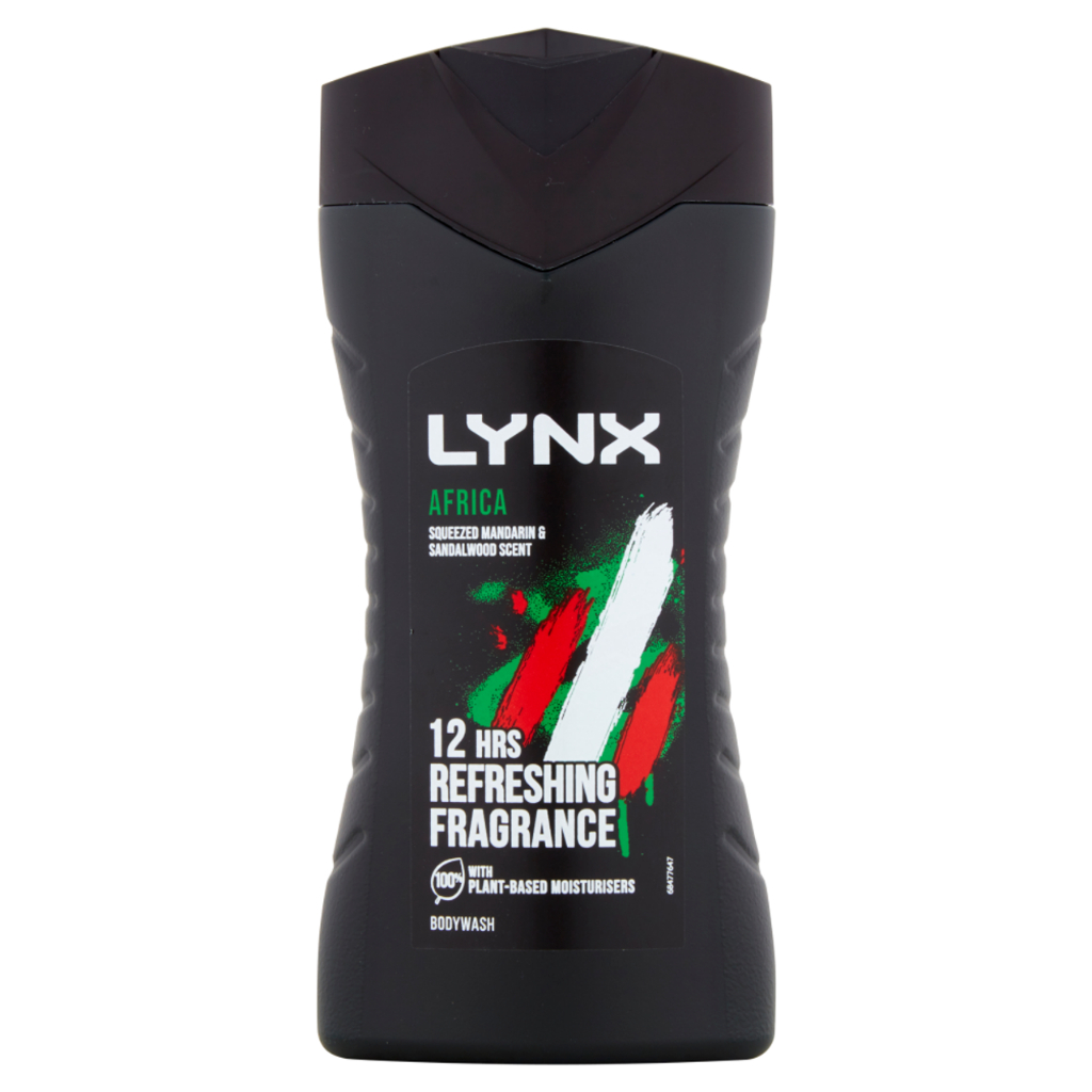 Lynx Africa Bodywash Shower Gel 225ml. - เจลอาบน้ำ Lynx Africa 225มล.
