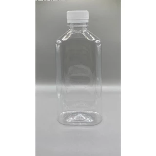 ขวดพลาสติกใส PET เหลี่ยมแบน 250ML สั่งได้ตั้งแต่ 50-150 ใบ