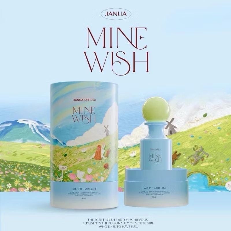 (ซื้อในไลฟ์สด เหลือ 139บาท) น้ำหอมแจนยัวร์  Janua (แจนยัวร์) Mine Wish 30 ml