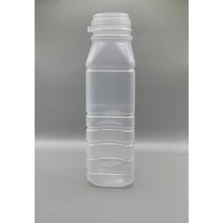 ขวดพลาสติกขุ่น PP เหลี่ยม 200ML สั่งได้ตั้งแต่ 50-150 ใบ