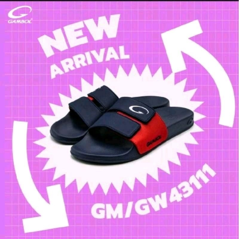🔥Hot item🔥 ส่งไว!!! ราคาถูกที่สุด!!! ใน Shopee!!! GAMBOL แกมโบล รองเท้าแตะลำลอง GM43106 ของแท้พร้อมกล่อง​ ไซส์ 38 - 44