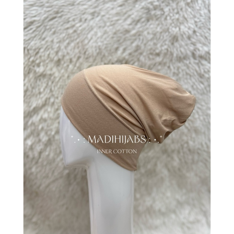 INNER COTTON WARDA อินเนอร์หมวกในผ้าคอตตอน แบบปิด