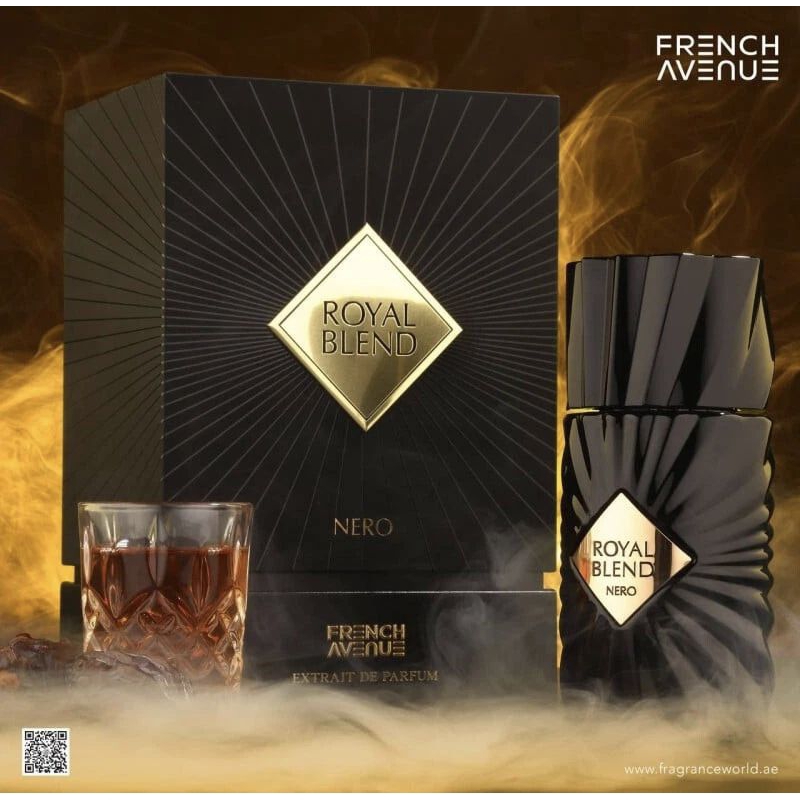 Royal Blend Nero Extract 100ml EDP น้ำหอม French Avenue (Fragrance World) แท้ 100%