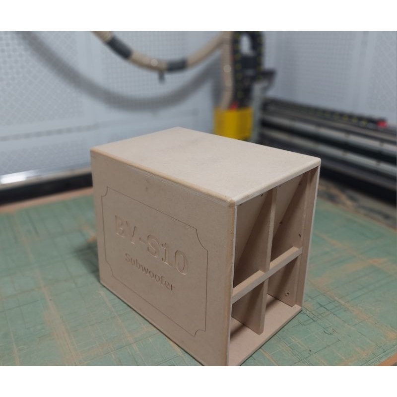 ตู้เปล่า BV 10นิ้ว ไม้MDF 15mm กxยxส 35x45x41cm