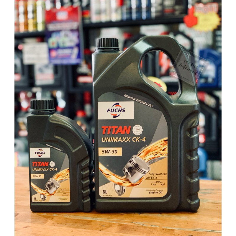 Fuchs Titan Unimaxx CK-4 5w30 น้ำมันเครื่องดีเชลสังเคราะห์100%