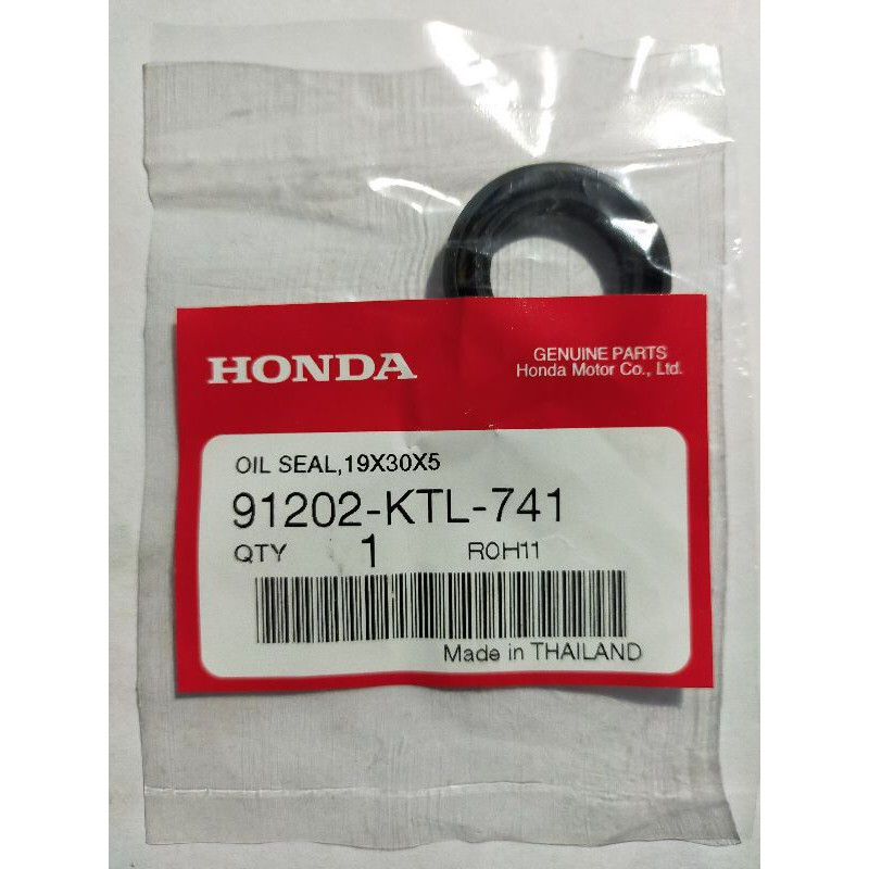 ซีลจานไฟ wave100/dream100 แท้ศูนย์91202-KTL-741