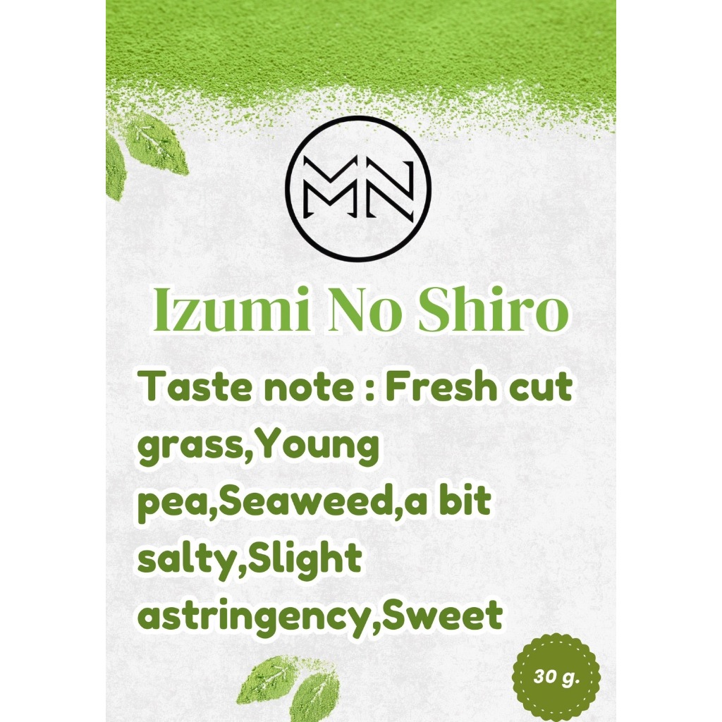 Izumi No Shiro มัทฉะเกรดพิธีการสายพันธุ์เดี่ยว