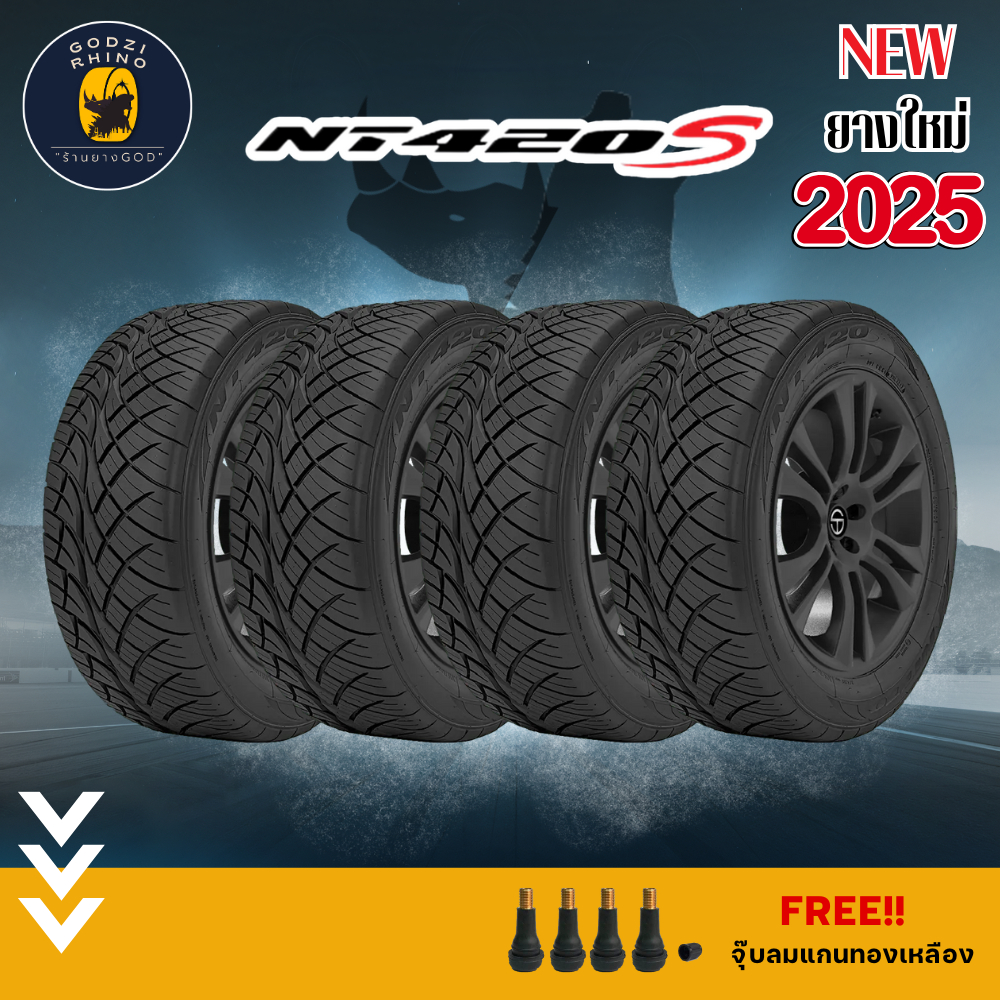 NITTO รุ่น 420S (MADE IN JAPAN) 255/50R18 255/55 R18 265/60R18 265/50R20 (ราคาต่อ 4 เส้น) ยางปี 2024