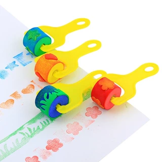 แปรงฟองน้ำศิลปะ ชุดแปรงศิลปะ ของเล่นจิตรกรตัวน้อย Sensory Play