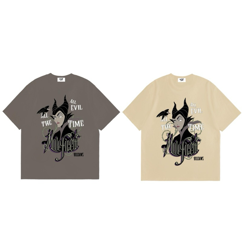 【พร้อมส่ง】เสื้อยืดโอเวอร์ไซส์ Qottonland มาเลฟิเซนต์