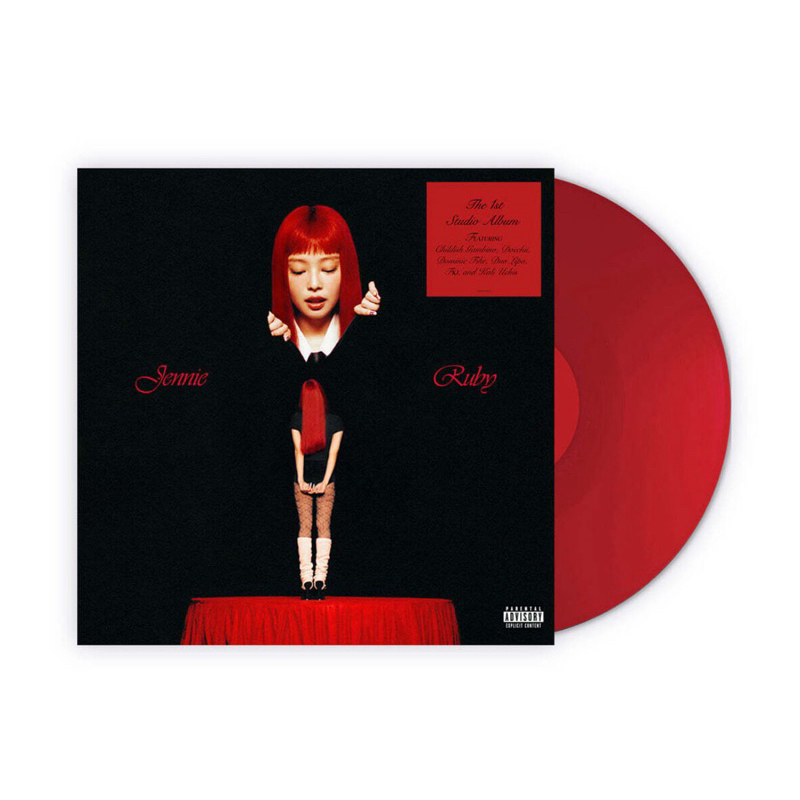 Jennie Vinyl Ruby - the 1st studio album Korea ver. ไม่มีไซน์ Blackpink Jennie vinyl LP