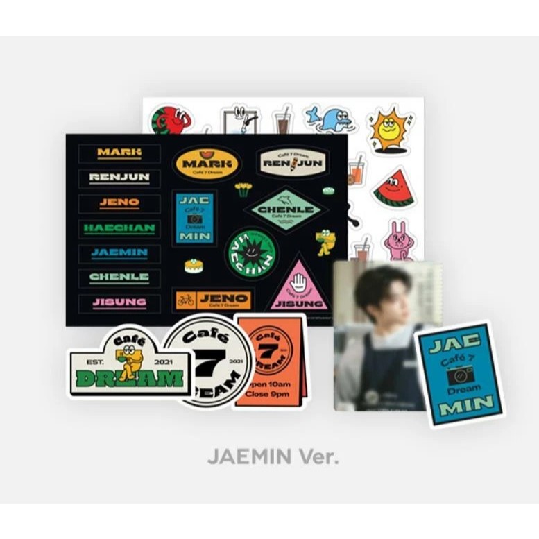 NCT DREAM Café 7 DREAM :: LUGGAGE STICKER SET