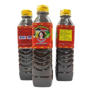 น้ำปลาร้าแม่บุญล้ำ ฝาเหลือง ตรา แม่บุญล้ำเจ้าเก่า ขนาด 400 มล.