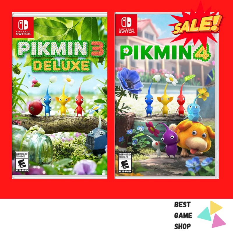 Pikmin 3 Nintendo Switch/ Pikmin 4 Nintendo Switch (สินค้าใหม่ มือ1)