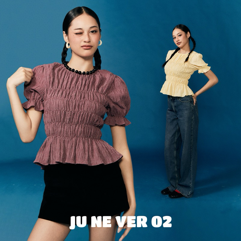 เสื้อ JU NE VER.02 เสื้อสม้อคทั้งตัวใส่สบาย