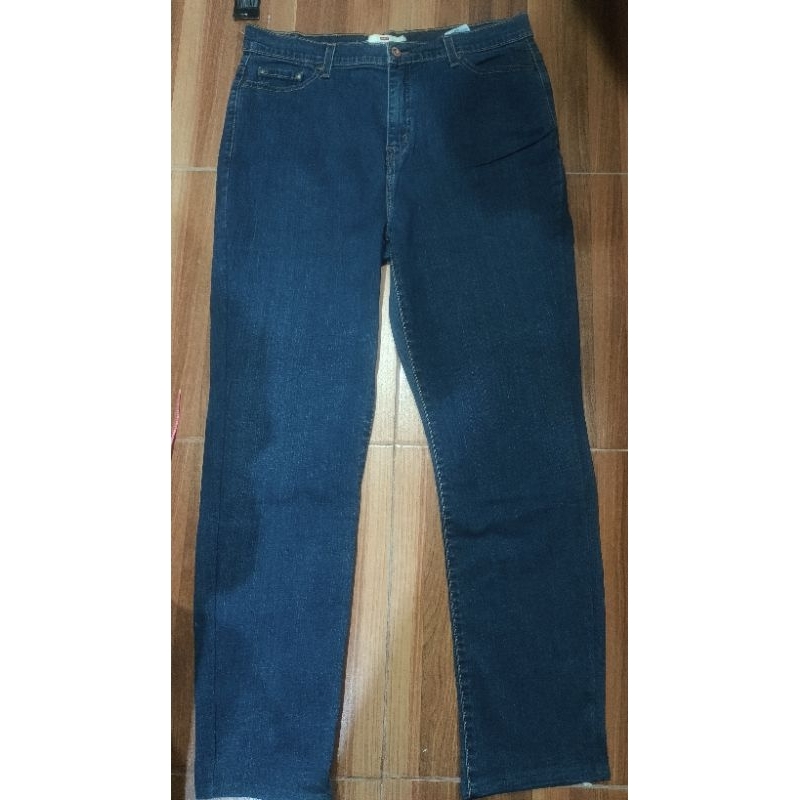 กางเกงยีนส์ลีวายส์ Levi's Perfectly Slimming/512 BOOTCUT  ผ้ายืด เอว 32" ยืดได้ 34 " สะโพก 40" ยืดได