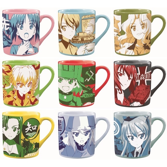 (Update!) Girls und Panzer - แก้วมัค - Mug - สาวปิ๊ง! ซิ่งแทงค์ / ของแท้