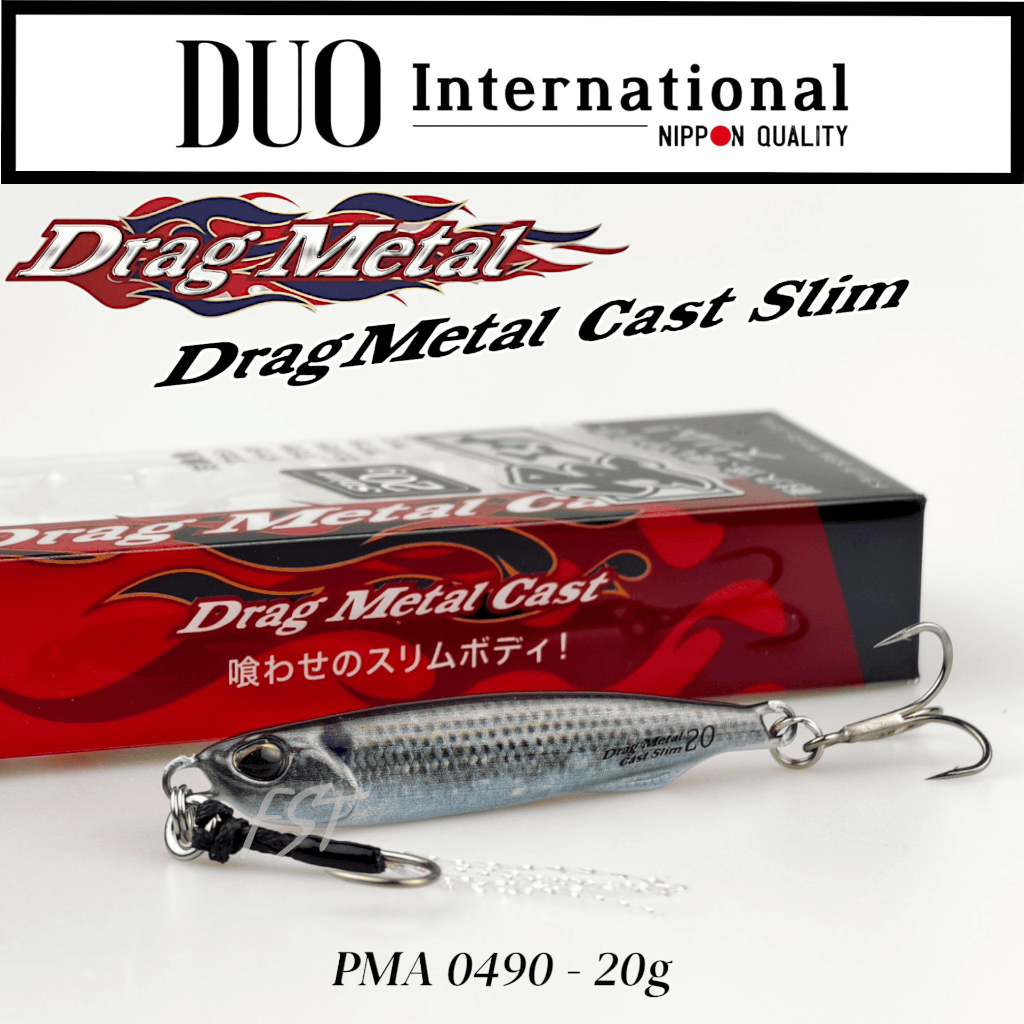 เหยื่อปลอม / ไมโครจิ๊ก DUO - Drag Metal Cast Slim 20g / 40g / 60g - รูปที่ 4