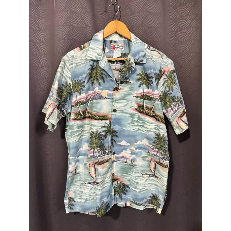 เสื้อฮาวาย มือสอง Hilo Hatties made in Hawaii USA