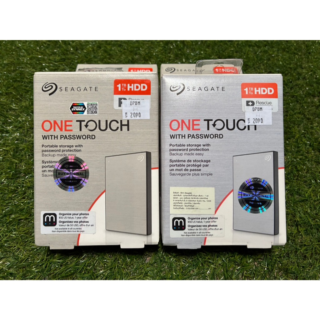 Seagate Harddisk 1TB One Touch แถมกระเป๋าใส่HDD (สุ่มสีกระเป๋าให้)
