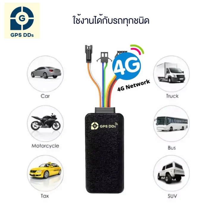 GPSDD gps ติดตามรถ รองรับระบบ 4G Server รุ่น GDD28s เสถียรที่สุด ดูตำแหน่งรถ Online แบบเรียลทาม ได้ท