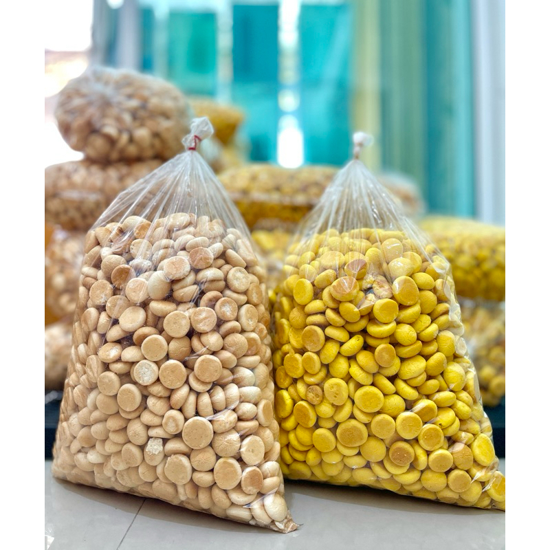 ขนมผิงโบราณ  2kg ถุงใหญ่ (รบกวนกดครั้งละหนึ่งถุงนะคะ)