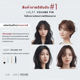 HAUM hair volume clipper 1ea กิ๊บหนีบผม กิ๊บยกโคนผม อลูมิเนียม