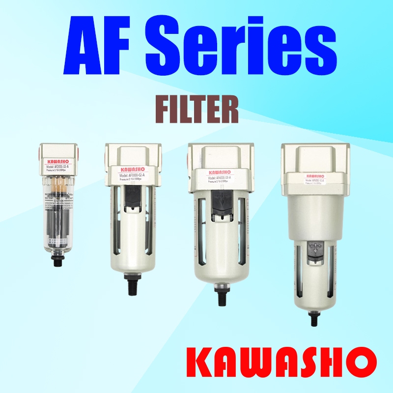 AF2000 AF3000 AF4000 AF5000 AIR FILTER (Auto Drain) ″KAWASHO″