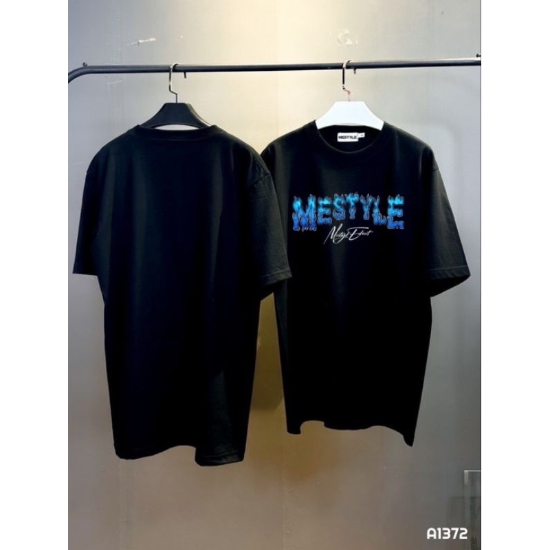 เสื้อยืด ผ้าCotton100% สกรีน แบบดิจิตอล เนื้อผ้าหนานุ่ม A1372-แขนสั้น