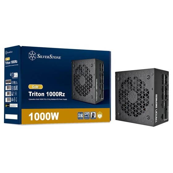 PSU SILVERSTONE TRITON 1000RZ 1000W CYBENETICS GOLD : SST-TR1000R-GM