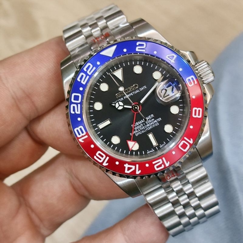 Seiko Modify Pepsi GMT