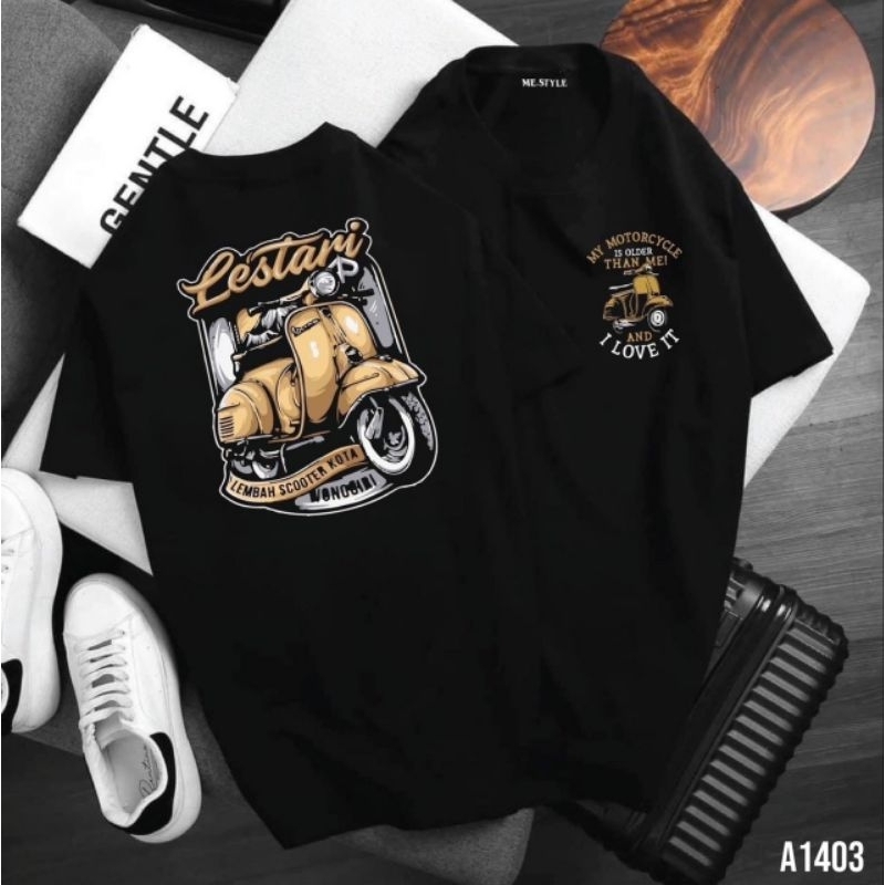 เสื้อยืด ผ้าCotton100% สกรีน แบบดิจิตอล เนื้อผ้าหนานุ่ม A1403-แขนสั้น