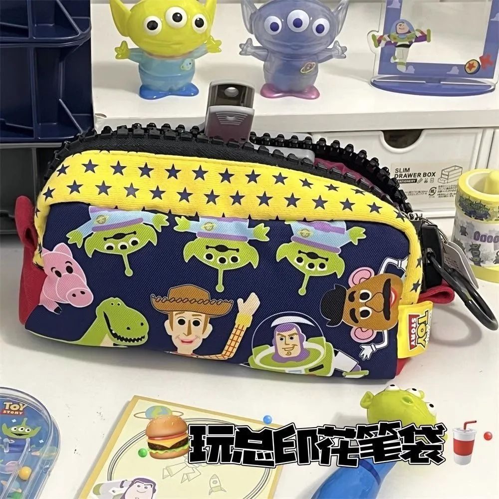กระเป๋าใส่ปากกา ดินสอ ลายการ์ตูน Toy Story ความจุขนาดใหญ่ สร้างสรรค์ อเนกประสงค์ สําหรับนักเรียน ของขวัญ - รูปที่ 3