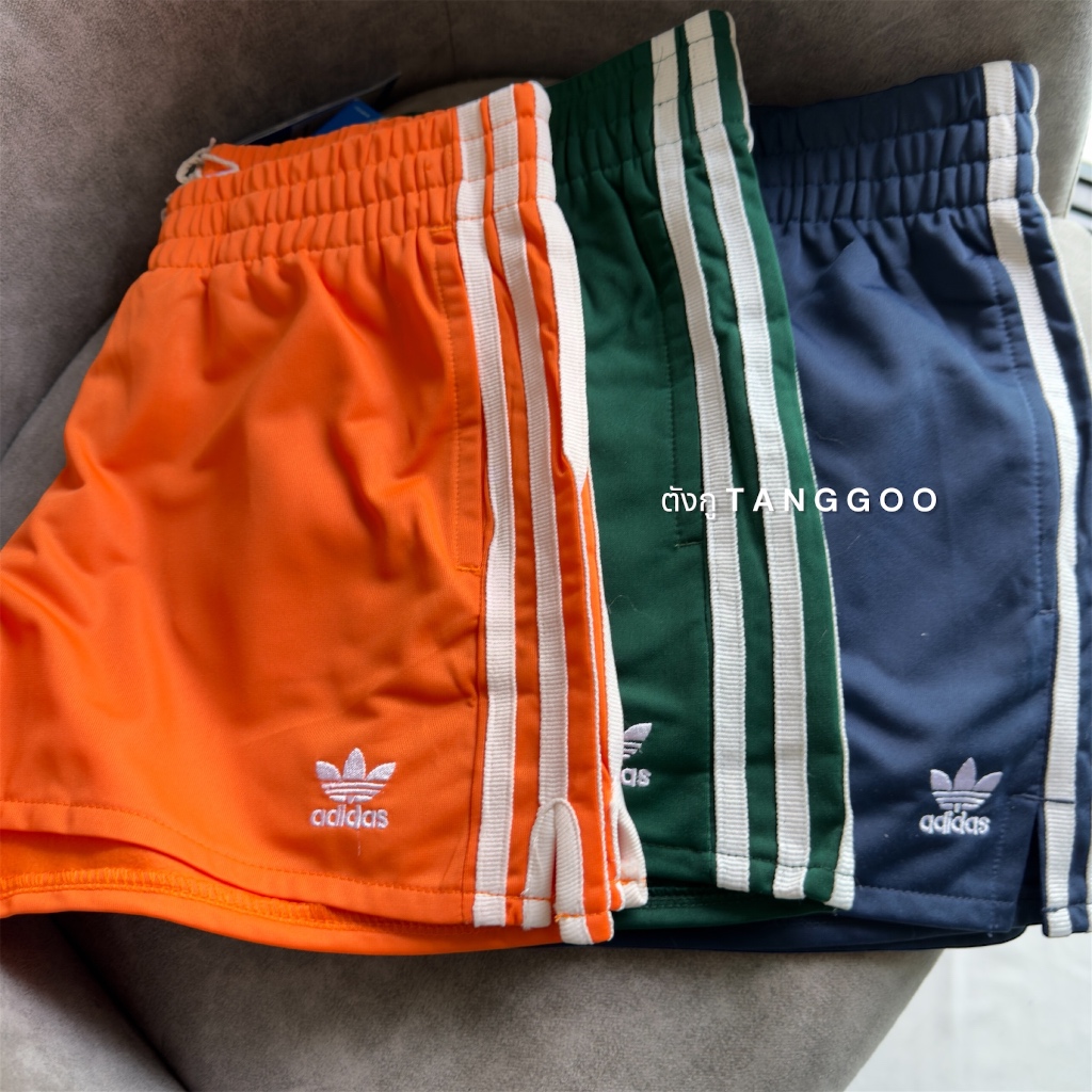 🔥พร้อมส่ง✨3 stripes shorts collegiate แท้💯%มี 3 สี
