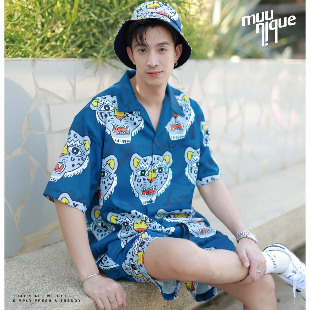 MUUNIQUE HAWAII SET รุ่น TORA KAO Blue is