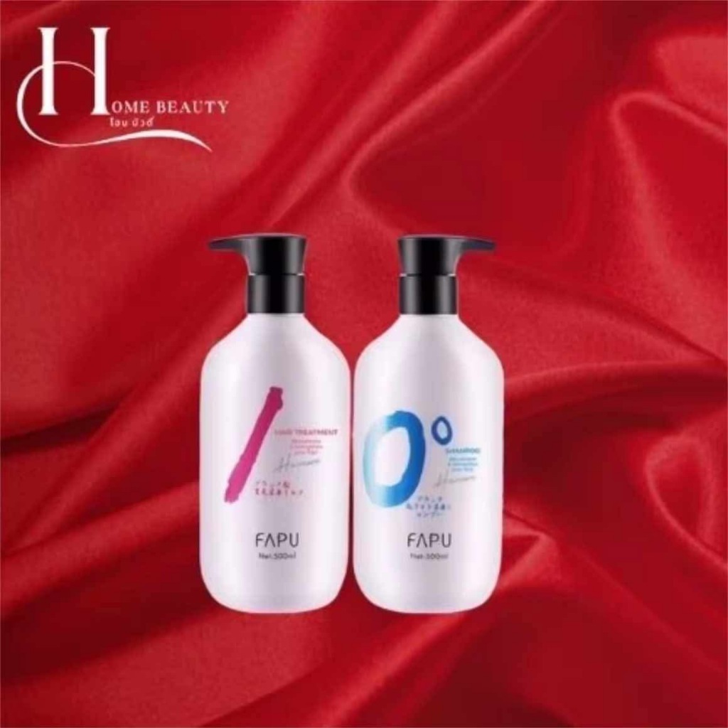 FAPU Hair Shampoo & Hair Treatment (ฟาปู แชมพู และ ทรีทเม้นต์บำรุงผม) ขวดละ 500 ml
